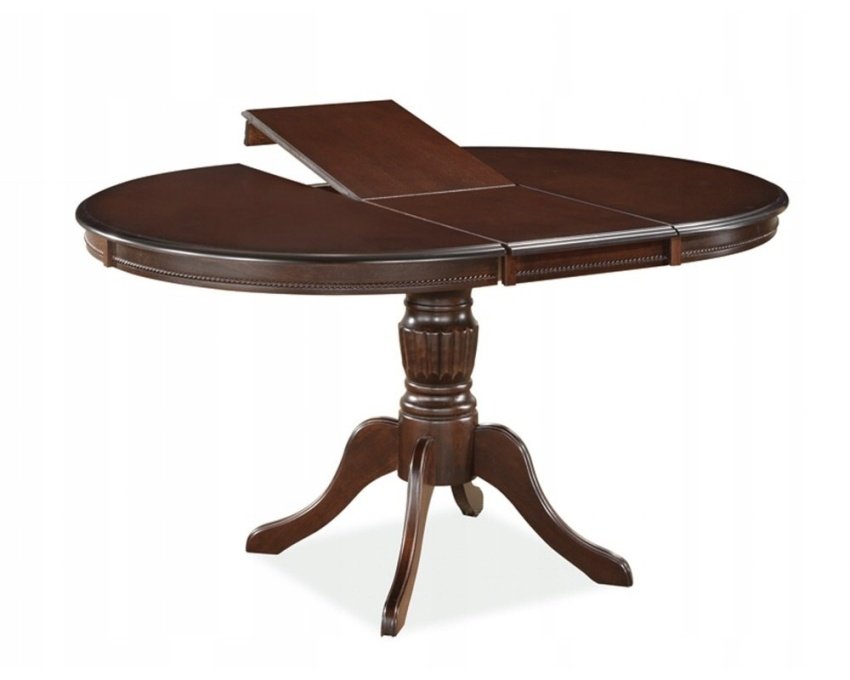 Tamsaus riešuto stalas OLI 106(141)x106 – Stalai
