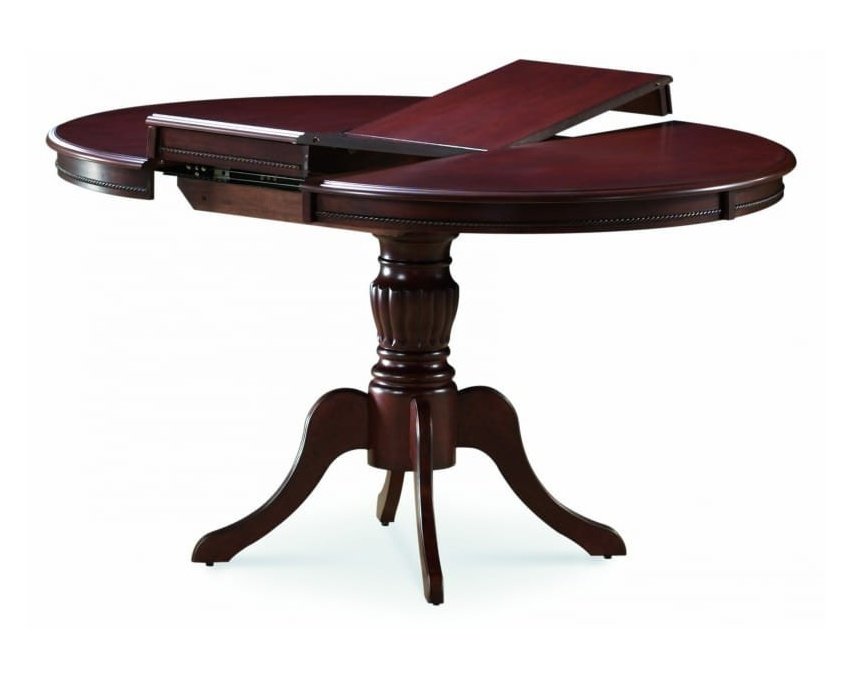 Tamsaus riešuto stalas OLI 106(141)x106 – Stalai