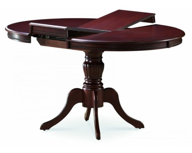 Tamsaus riešuto stalas OLI 106(141)x106 – Stalai