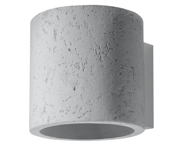 Sieninis šviestuvas ORBIS concrete
