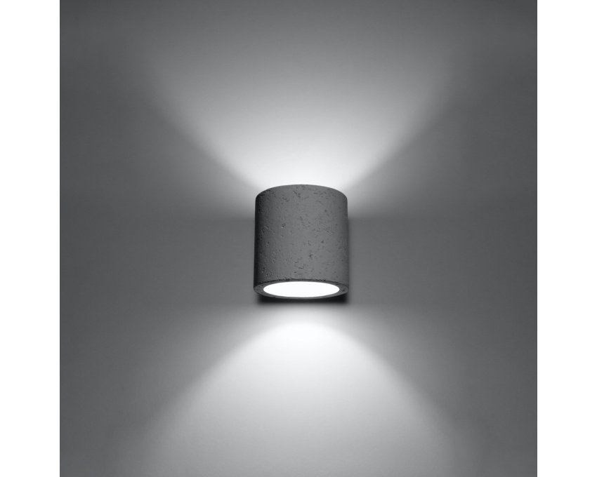 Sieninis šviestuvas ORBIS concrete