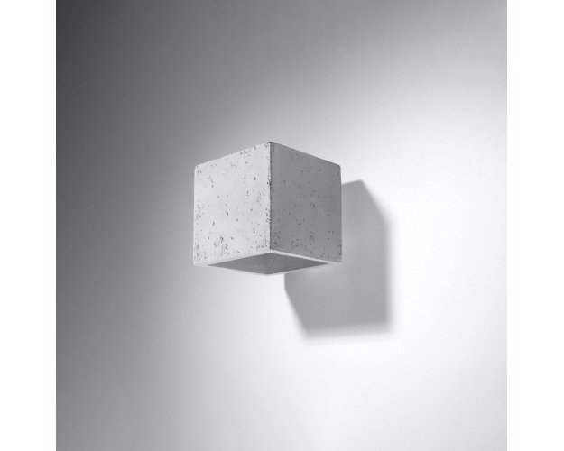 Sieninis šviestuvas QUAD concrete 2