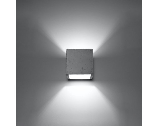 Sieninis šviestuvas QUAD concrete