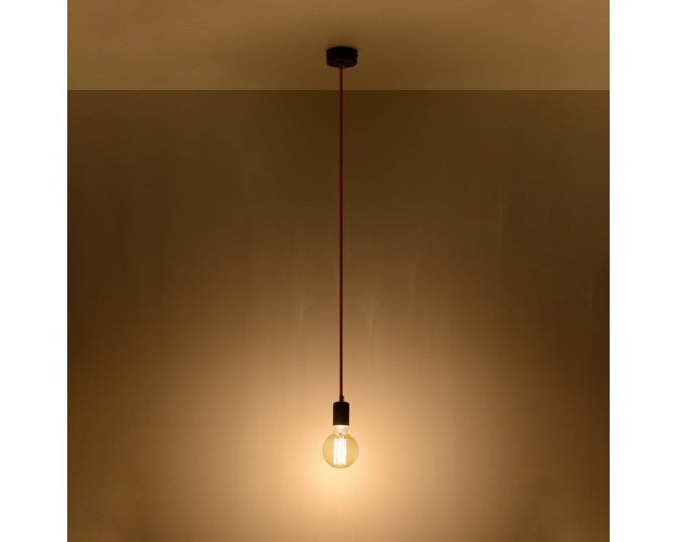 Pakabinamas šviestuvas EDISON juodas