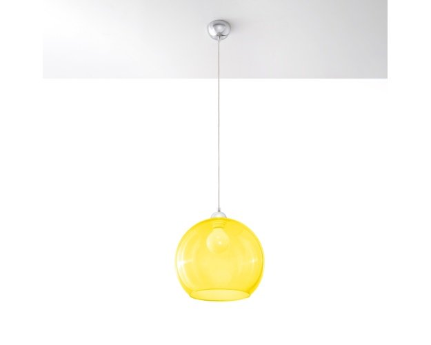 Pakabinamas šviestuvas BALL geltonas 2
