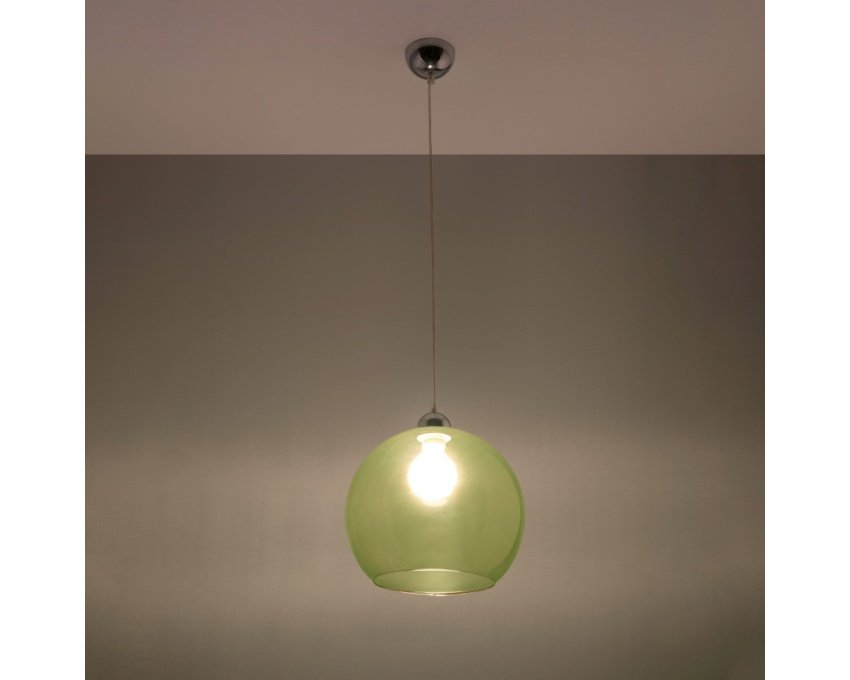 Pakabinamas šviestuvas BALL žalias
