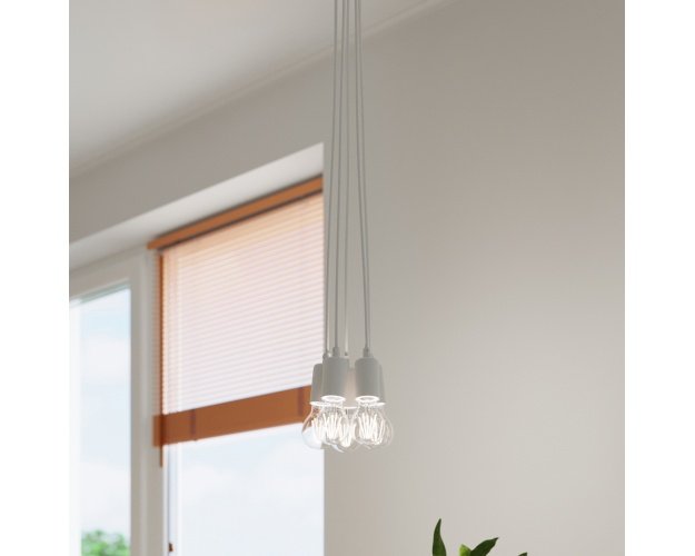 Pakabinamas šviestuvas DIEGO 3 baltas