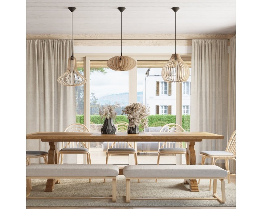 Pakabinamas šviestuvas ELZA wood