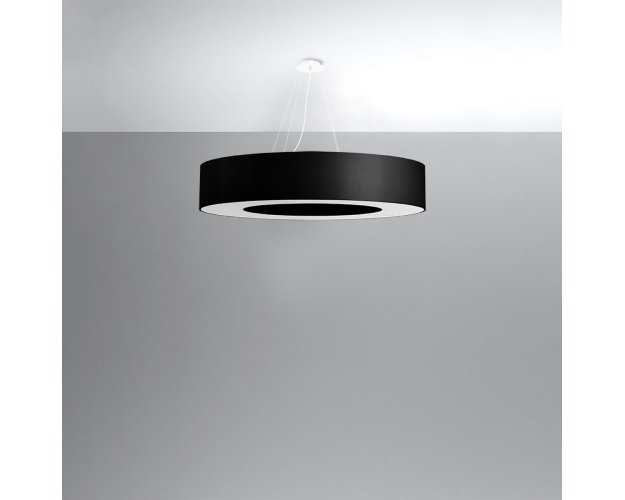 Šviestuvas SATURNO 90 juodas 2