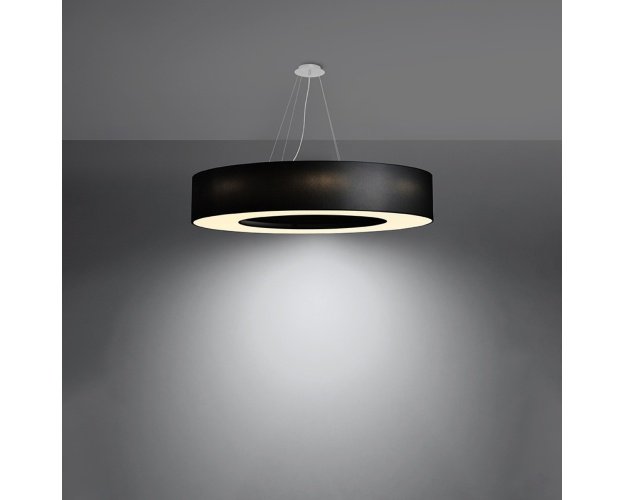 Šviestuvas SATURNO 90 juodas