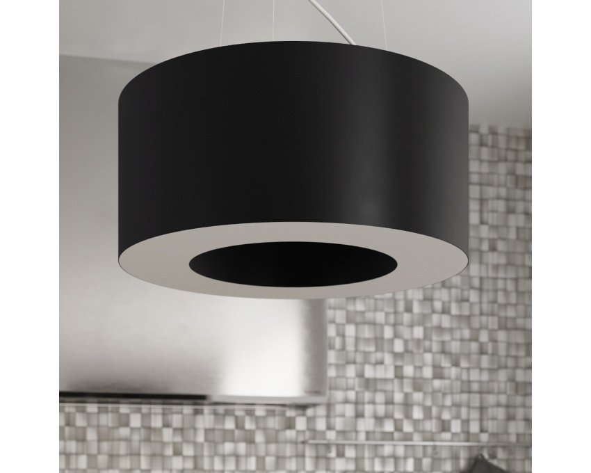 Šviestuvas SATURNO 90 juodas