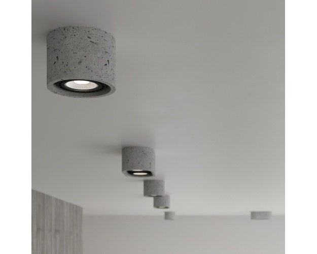 Lubinis šviestuvas BASIC 2 concrete