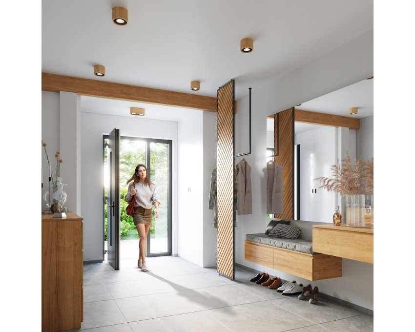 Plafond BASIC 1 natūrali mediena