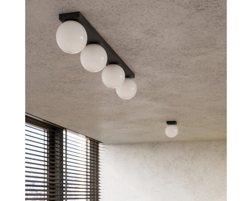 Lubinis šviestuvas YOLI 4 juodas