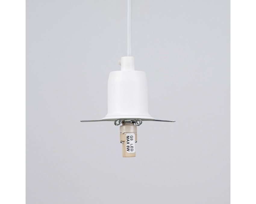 Pakabinamas šviestuvas HYPERION 1 baltas