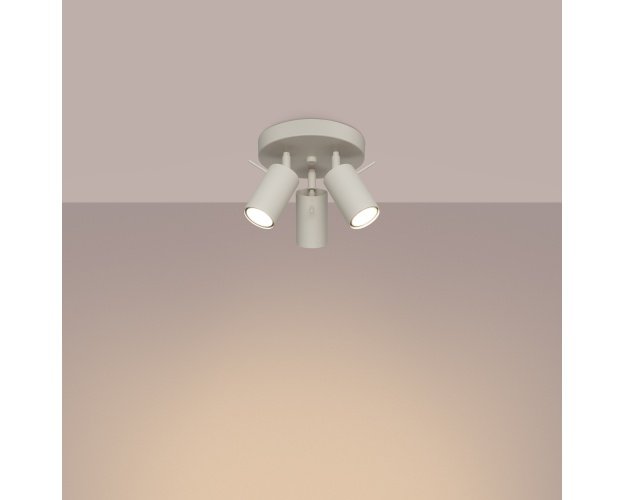 Lubinis šviestuvas RING 3P beige