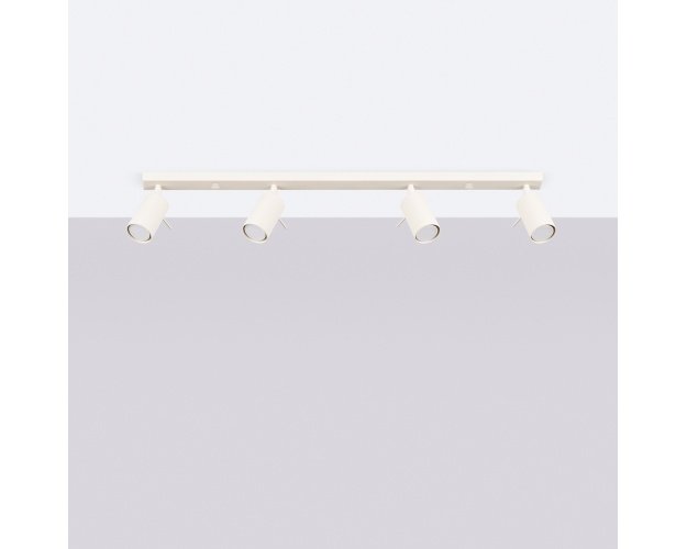 Lubinis šviestuvas RING 4L beige 2