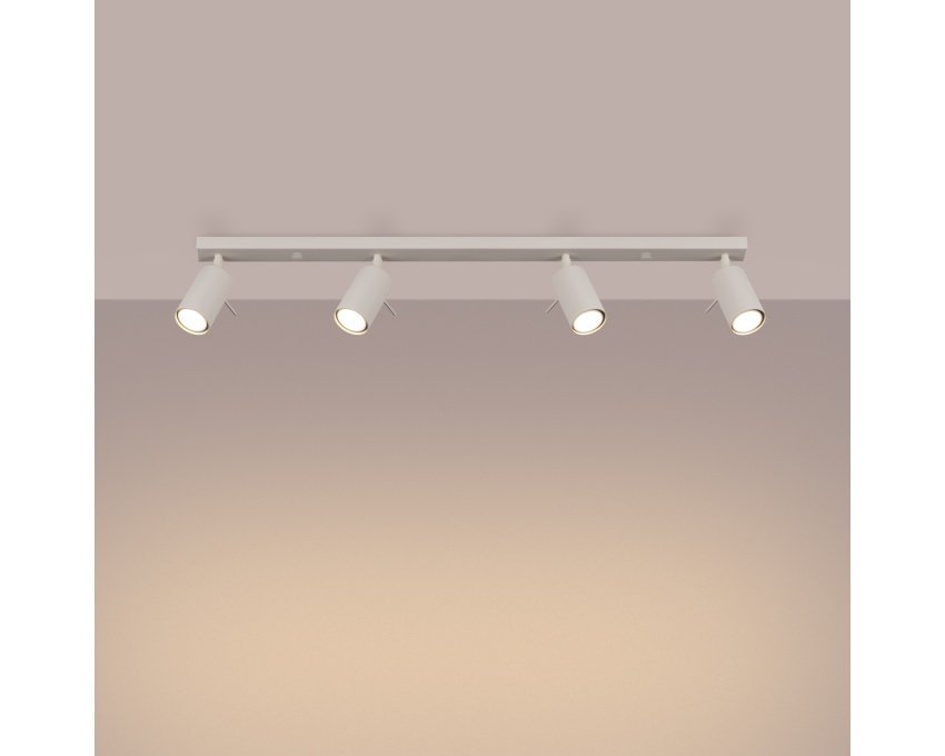 Lubinis šviestuvas RING 4L beige