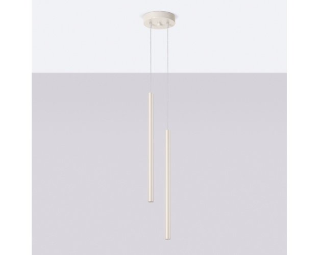 Pakabinamas šviestuvas PASTELO 2 beige 2