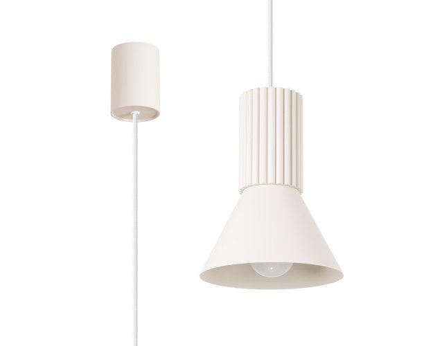 Pakabinamas šviestuvas ESTRIA 1 beige