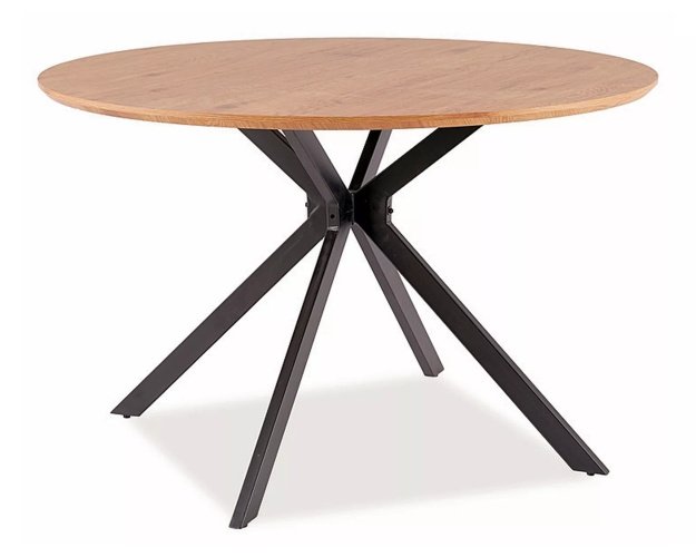 Stalas AST Ąžuolas/Juoda,  FI 120 2