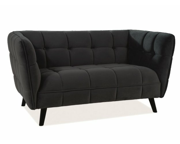 Sofa CAST2 Aksomas, Juoda, 19 / Vengė 2