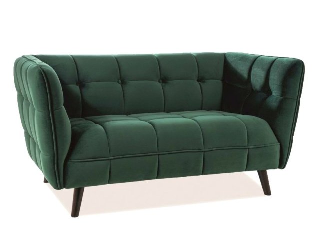 Sofa CAST2 Aksomas, Žalia 78 / Vengė 2