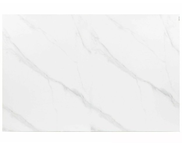 Stalas WES – baltas marmuro efektas / juodas MAT 120–160 x 80
