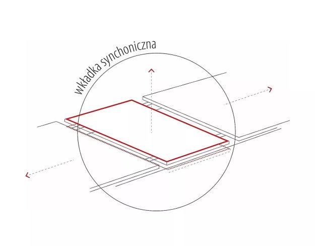 Išskleidžiamas valgomojo stalas su marmuro efektu â baltas/juodas 2