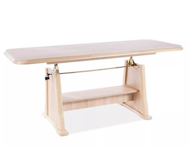 Reguliuojamo aukščio žurnalinio stalo ąžuolas sonoma | 170 cm 2