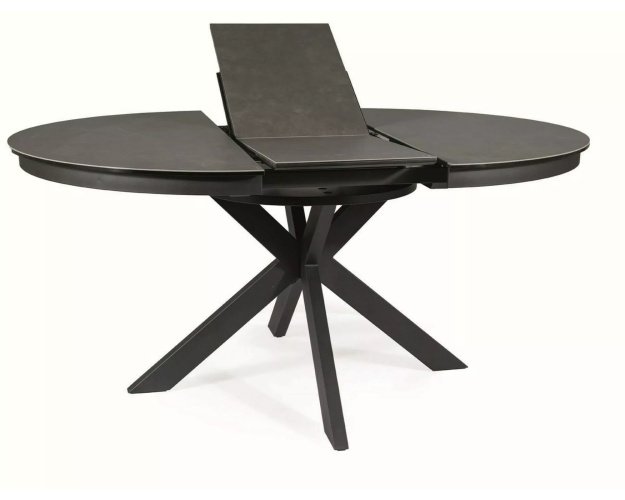 Išskleidžiamas keraminis stalas 120–160 cm | Grūdintas stiklas