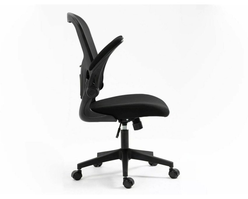 Darbo kėdė iš audinio ir tinklelio su TILT mechanizmu ir porankiais