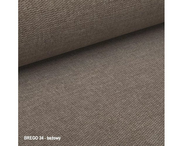 Valgomojo kėdė Brego | Smėlio audinys, juodas metalinis rėmas 2