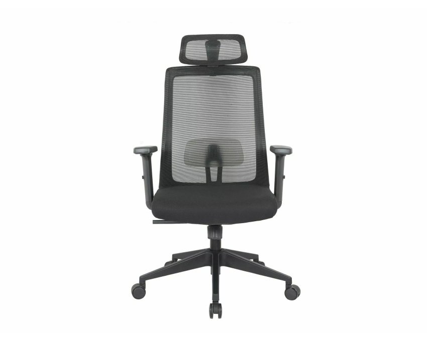 Ergonomiška biuro kėdė su galvos ir juosmens atrama, reguliuojami pora