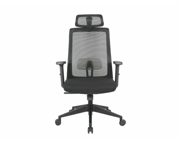 Ergonomiška biuro kėdė su galvos ir juosmens atrama, reguliuojami pora 2