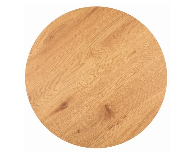 Valgomojo stalas MDF stalviršiu, ąžuolas/juoda – Stalai