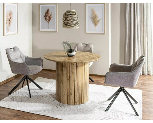 Stalas iš MDF su faneruote – Artisan ąžuolas | Stalai 2