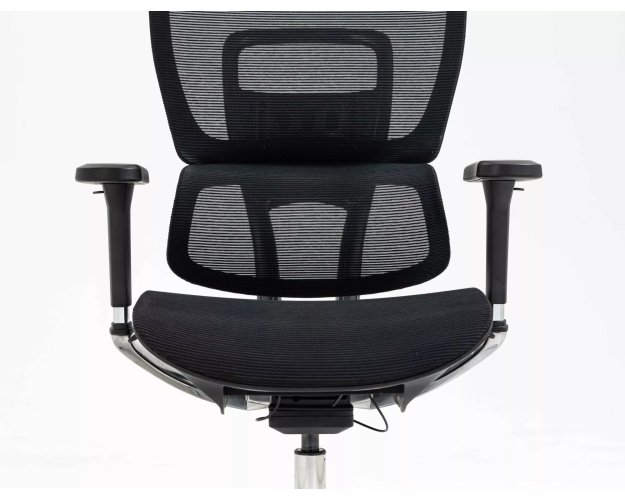 Ergonomiška biuro kėdė su sinchroniniu mechanizmu – juodas tinklelis