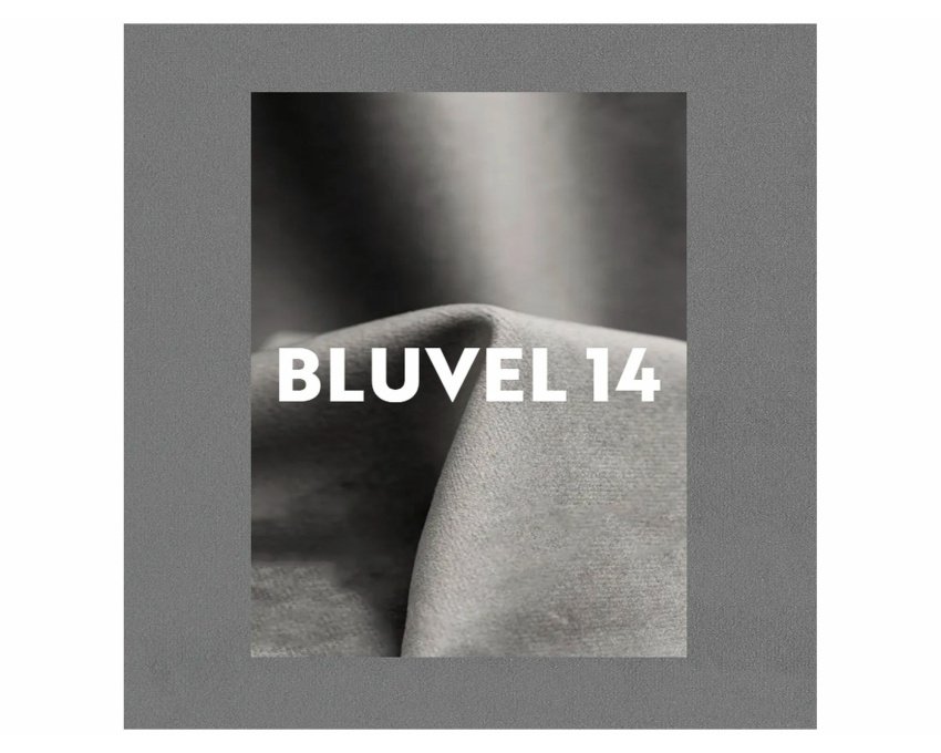 2 vietų veliūrinė sofa (pilka) – Bluvel 14 | Minkšti baldai