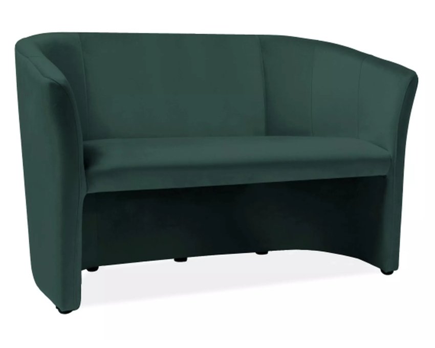 2 vietų veliūrinė sofa (žalia) – Bluvel 78 | Minkšti baldai
