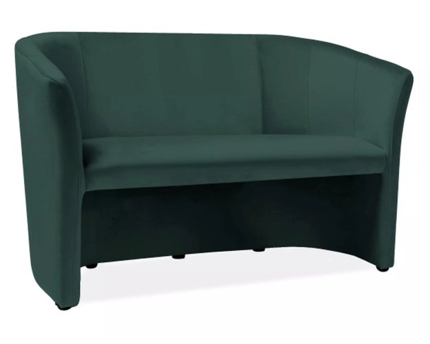 2 vietų veliūrinė sofa (žalia) – Bluvel 78 | Minkšti baldai