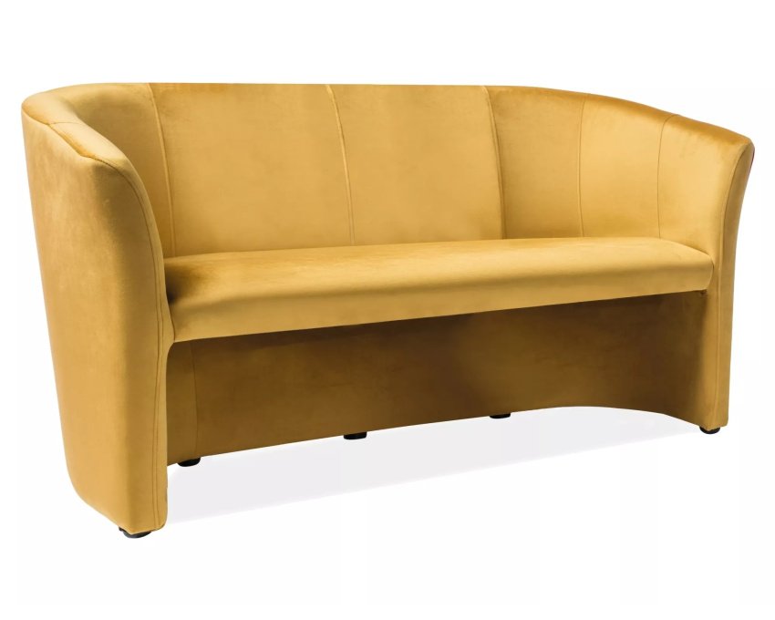 3 vietų velveto sofa Bluvel 68 – curry | Minkšti baldai