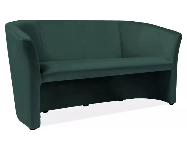 3 vietų veliūrinė sofa (žalia) – Minkšti baldai | Bluvel 78