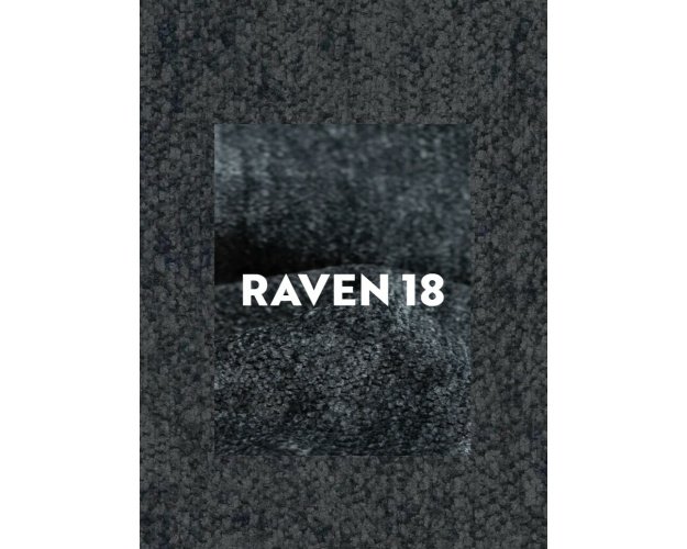 Kėdė su metaliniu rėmu ir auto-return | Tamsiai pilka Raven 18