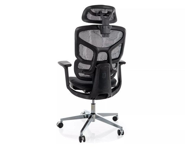 Ergonomiška biuro kėdė, 4D porankiai, juosmens ir galvos atrama 2