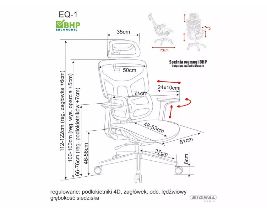 Ergonominis sūpyninis darbo krėslas su tinkleliu – pilkas, reguliuojam