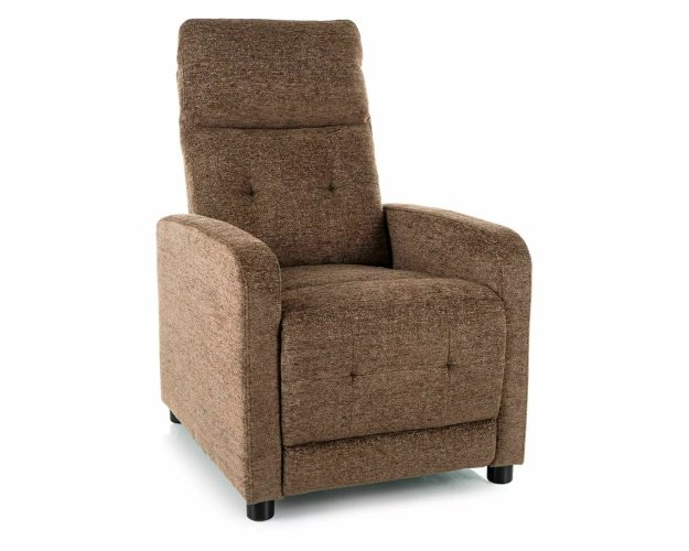 Išskleidžiamas fotelis (Raven, cappuccino) – rankinis mechanizmas