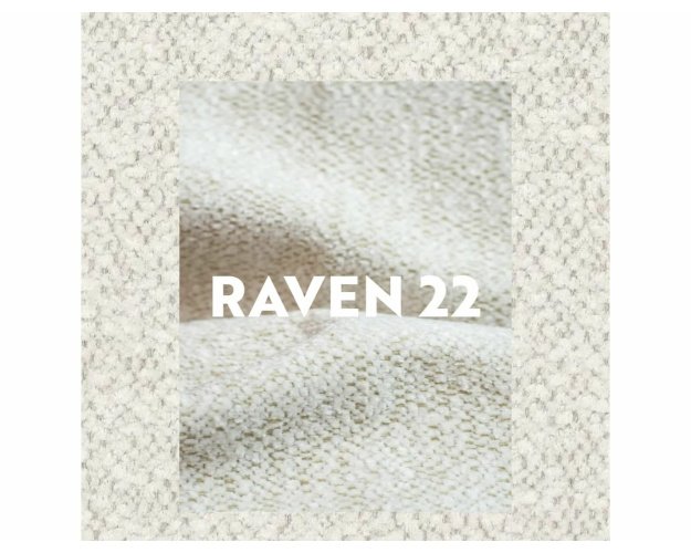 Krėslas Raven audiniu, metalinis rėmas — šviesi smėlio/ąžuolas