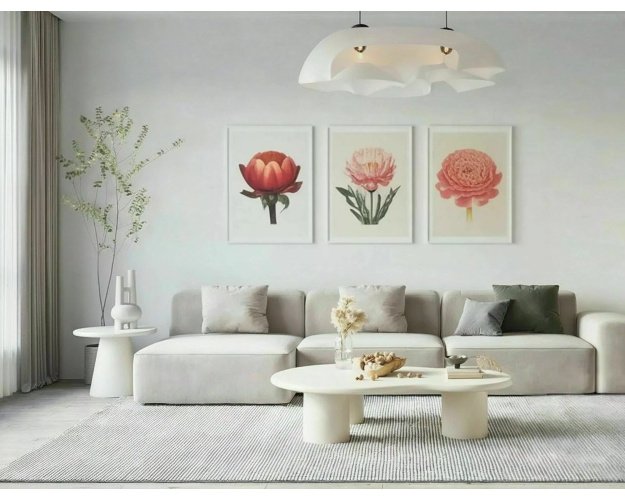 Kavos staliukas iš MDF dengtas mikrocementu — ecru | Žurnaliniai stali